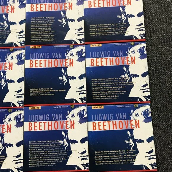 Ludwig Van Beethoven Complete Works 46 CD Collection Box Set